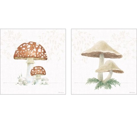 Woodland Love 2 Piece Art Print Set by Beth Grove