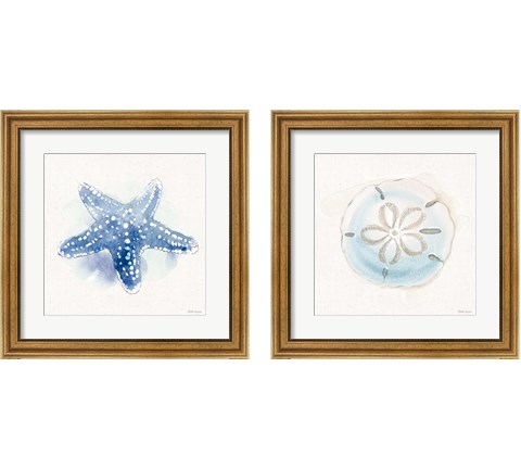 Seaside  2 Piece Framed Art Print Set by Beth Grove