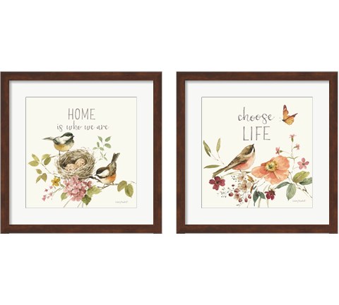 Blessed by Nature 2 Piece Framed Art Print Set by Lisa Audit