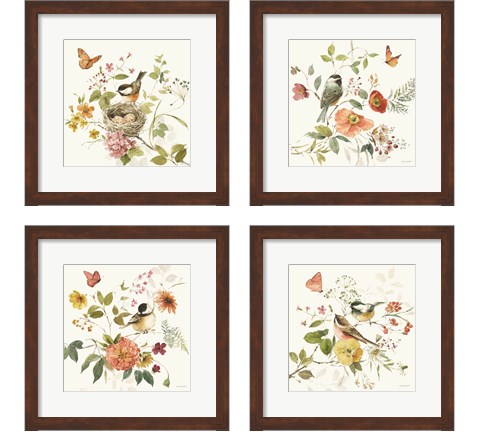 Blessed by Nature  4 Piece Framed Art Print Set by Lisa Audit