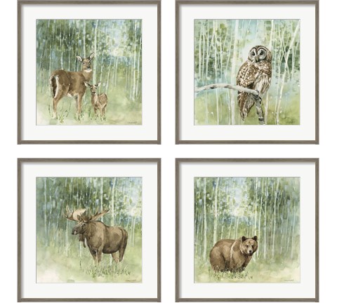 Nature's Call 4 Piece Framed Art Print Set by Lisa Audit