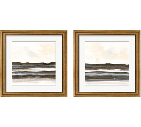 Natural Stripes 2 Piece Framed Art Print Set by Chris Paschke