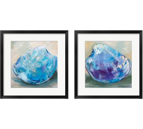 Beach Comber 2 Piece Framed Art Print Set by Jeanette Vertentes