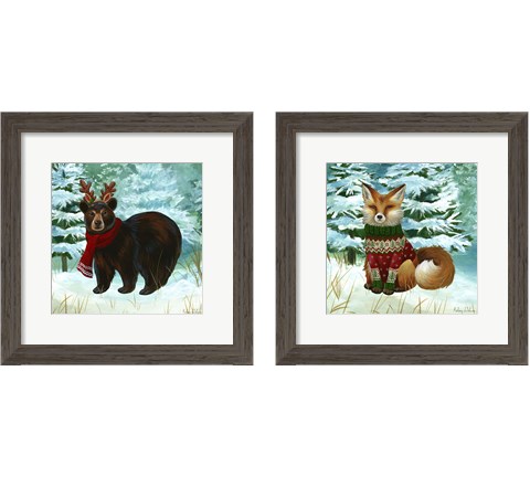 Winterscape  2 Piece Framed Art Print Set by Kelsey Wilson