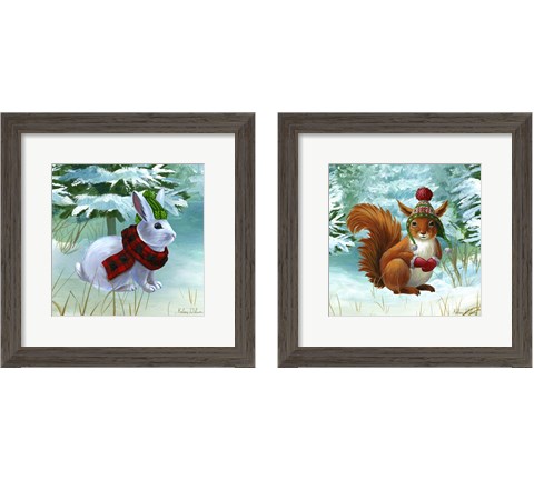 Winterscape  2 Piece Framed Art Print Set by Kelsey Wilson