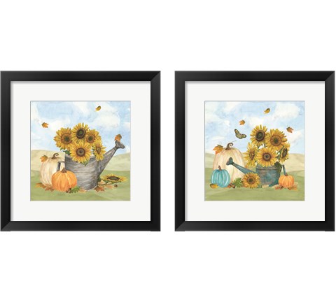 Fall Sunshine 2 Piece Framed Art Print Set by Tara Reed