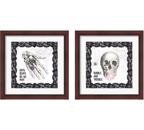 Arsenic and Anatomy 2 Piece Framed Art Print Set by Sue Schlabach