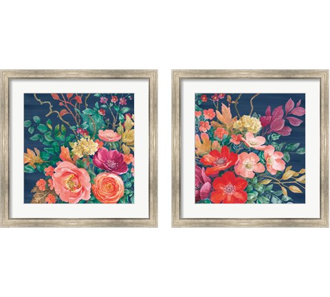 Floral Drama 2 Piece Framed Art Print Set by Beth Grove