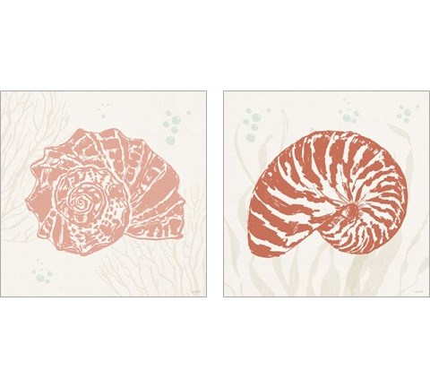 Seaside Style 2 Piece Art Print Set by Anne Tavoletti