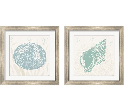 Seaside Style 2 Piece Framed Art Print Set by Anne Tavoletti