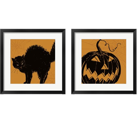 Haunted  2 Piece Framed Art Print Set by Anne Tavoletti