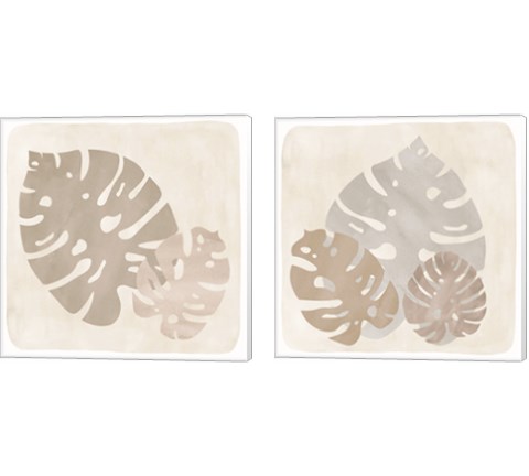 Botanical  2 Piece Canvas Print Set by Erin Clark