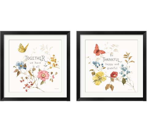 Countryside  2 Piece Framed Art Print Set by Lisa Audit