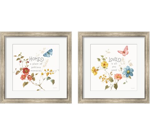 Countryside  2 Piece Framed Art Print Set by Lisa Audit