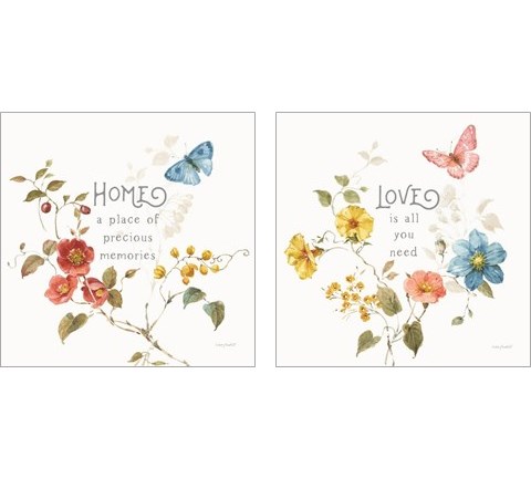 Countryside  2 Piece Art Print Set by Lisa Audit