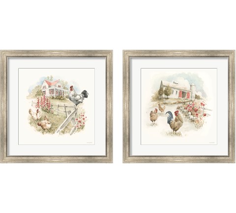 Countryside  2 Piece Framed Art Print Set by Lisa Audit