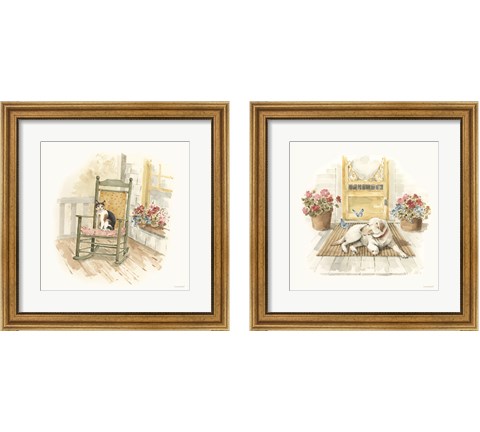 Countryside  2 Piece Framed Art Print Set by Lisa Audit