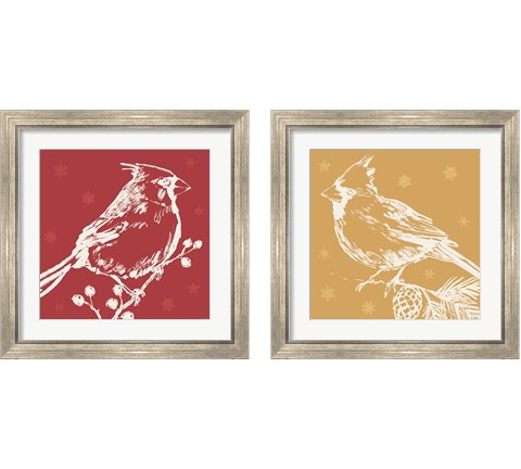 Seasonal Shades 2 Piece Framed Art Print Set by Anne Tavoletti