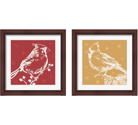 Seasonal Shades 2 Piece Framed Art Print Set by Anne Tavoletti