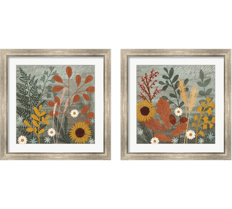 Harvest Craze 2 Piece Framed Art Print Set by Veronique Charron