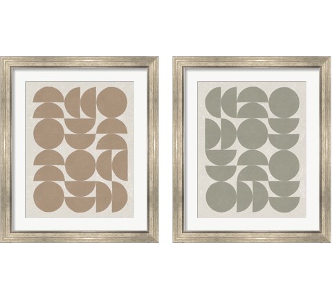 Make it Mod 2 Piece Framed Art Print Set by Moira Hershey