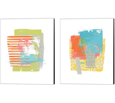 Beach Day 2 Piece Canvas Print Set by Suzanne Nicoll