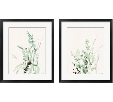 Grasses  2 Piece Framed Art Print Set by Katrina Pete