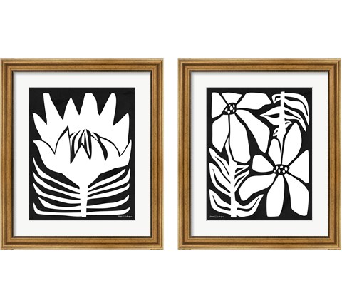 Flower Power 2 Piece Framed Art Print Set by Megan Gallagher