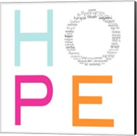 Framed 'HOPE' border=