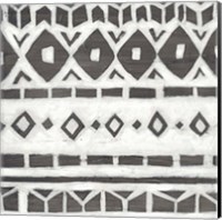 Framed 'Tribal Textile IV' border=