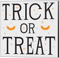 Framed 'Festive Fright Trick or Treat II' border=