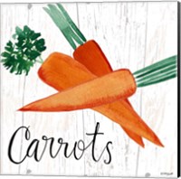 Framed 'Carrots' border=