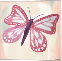 Framed 'Butterfly V' border=