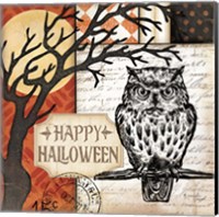 Framed 'Happy Halloween' border=