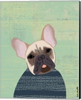 Framed 'French Bulldog' border=