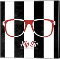 Framed 'Hip Glasses II' border=