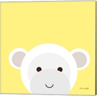 Framed 'Cuddly Monkey' border=