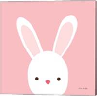 Framed 'Cuddly Bunny' border=