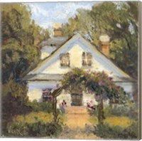 Framed 'Sweet Cottage II' border=