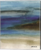 Framed 'Coastal Abstraction 1' border=