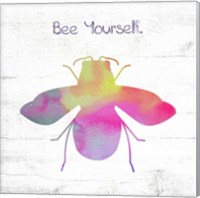 Framed 'Bee Yourself' border=