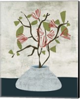 Framed 'Zen Branch I' border=