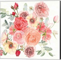 Framed 'Boho Bouquet  XIV' border=