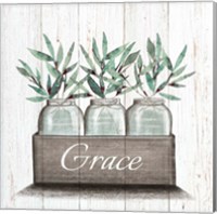 Framed 'Grace' border=