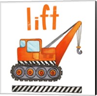 Framed 'Lift' border=