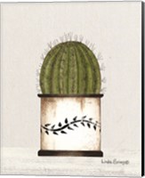 Framed 'Round Cactus' border=