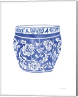 Framed 'Chinoiserie Vase IV' border=