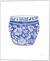 Framed 'Chinoiserie Vase IV' border=