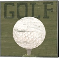 Framed 'Golf Days XI-Golf' border=