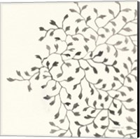 Framed 'Ink Leaf II' border=